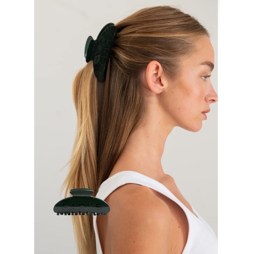 Parke Hair Clip Forest NIB